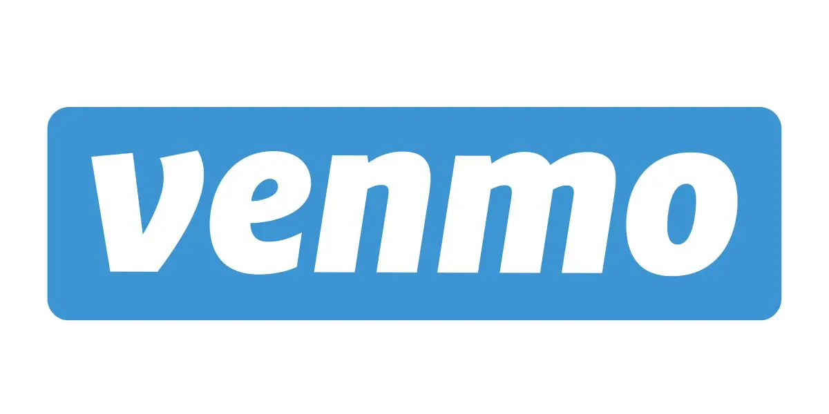 A blue and white logo for enm